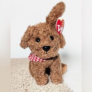 ty Beanie Baby Rowdy The Dog 5.5” Stuffed Animal Toy with Tag Collectible Gift